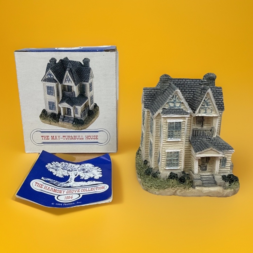 Harmony Grove Collection 1994 The May Turnbull House Miniature Village Peebles‎